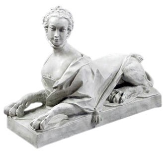 Викторианский Сфинкс Скульптура 77 см