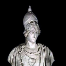 Бюст богини Афины 115 см