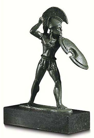 Греческий воин статуя