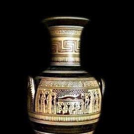 Геометрические доисторические греческой вазы