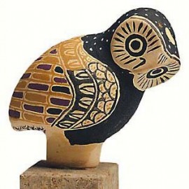 Сова керамическая фигурка Сова керамическая фигурка